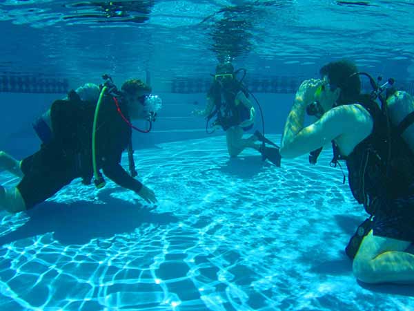 PADI Open Water SCUBA dive training st croix virgin islands