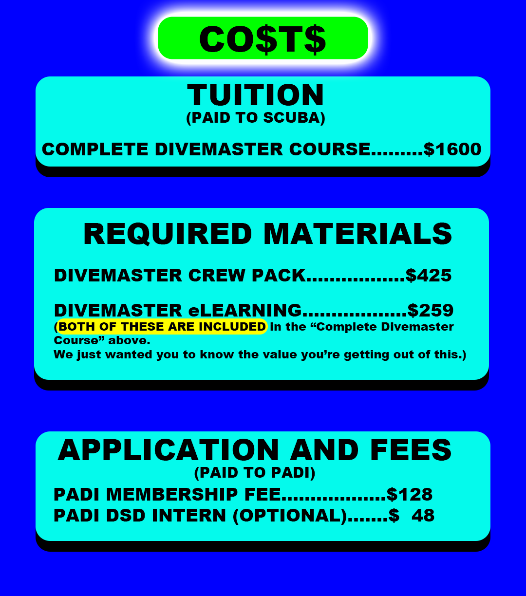 Padi Divemaster
