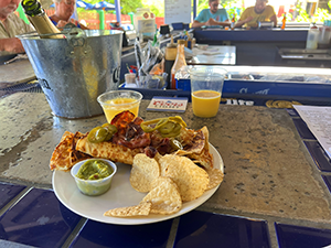 Blues Backyard BBQ restaurant st croix virgin islands